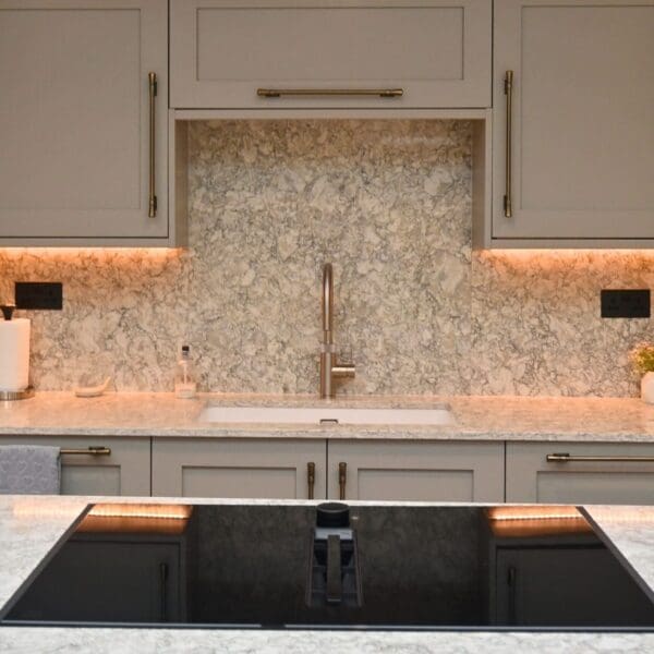 Atlas White Quartz worktop price