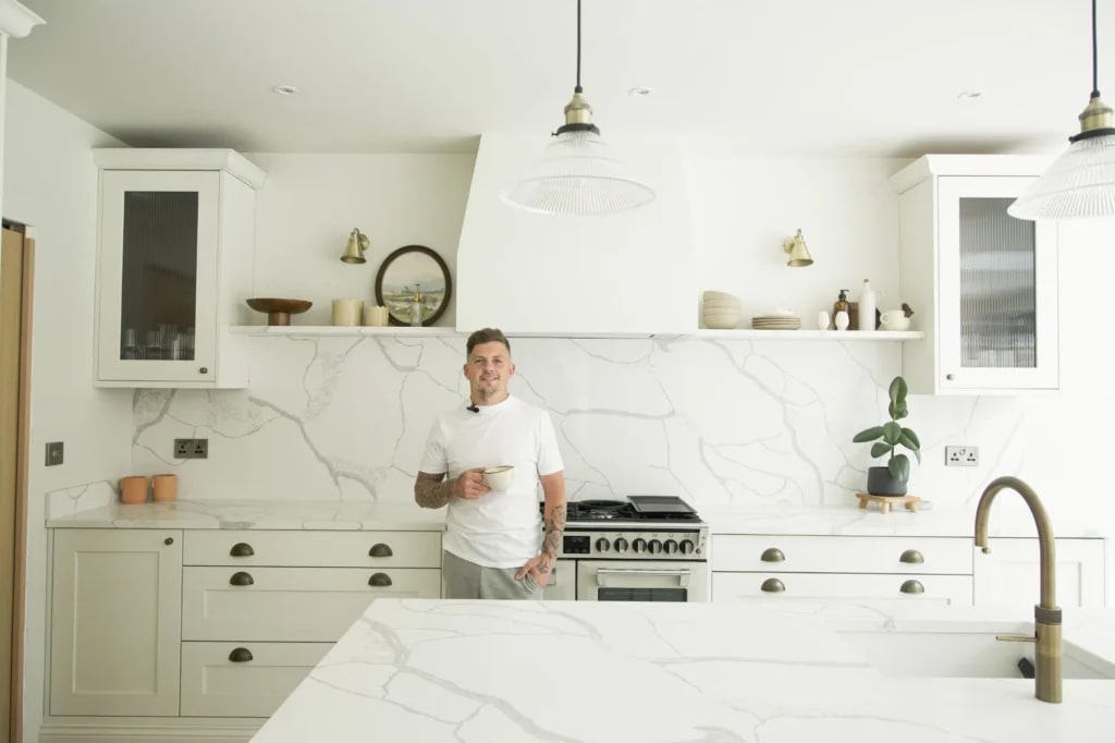 Calacatta Venato in the Hadley Kitchen