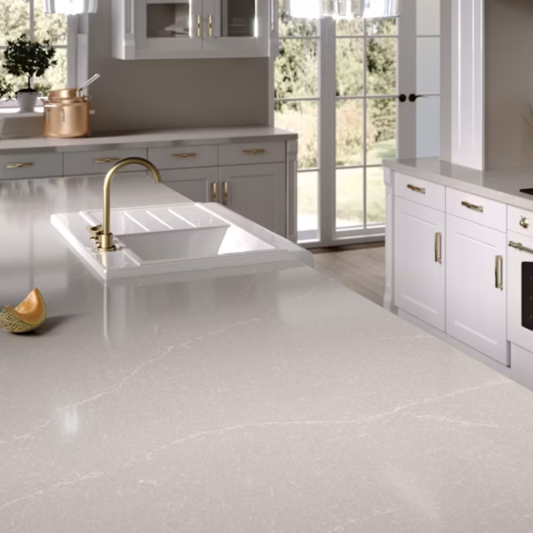 Desert Silver Quartz Worktop