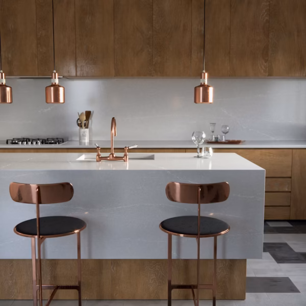 Desert Silver Quartz Worktop