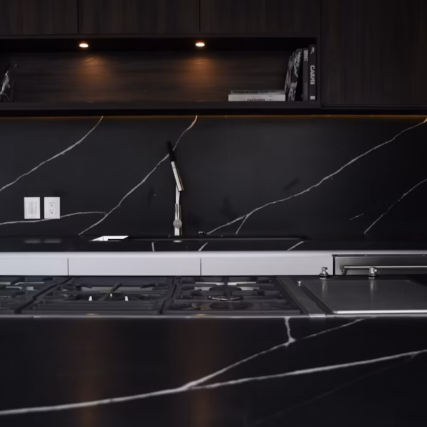 Eternal Marquina Quartz Worktop