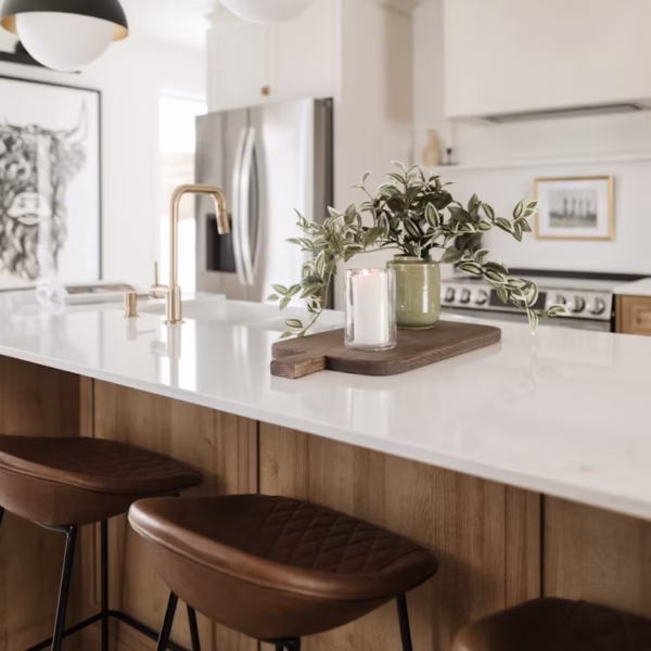 Ethereal Glow Quartz Worktop