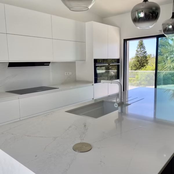 Ethereal Noctis Quartz Worktop