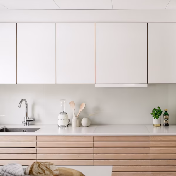 Loft Line White Quartz Worktop