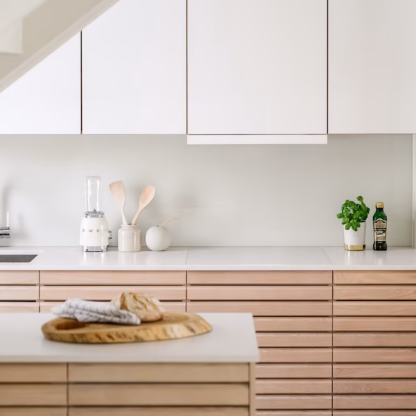 Loft Line White Quartz Worktop