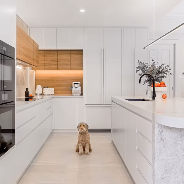 Loft Line White Quartz Worktop