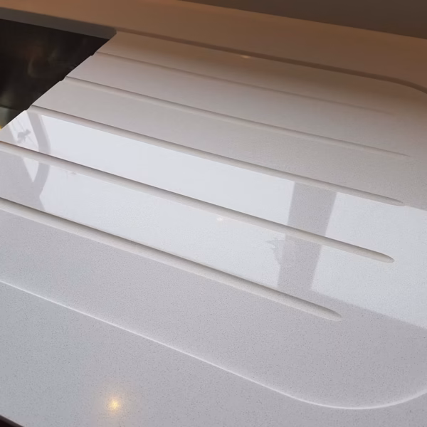 Miami White Quartz Worktop