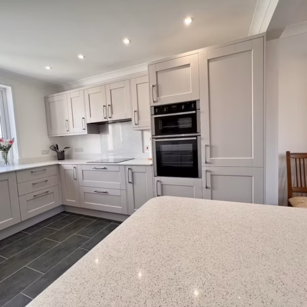 Stellar Snow Quartz Worktop