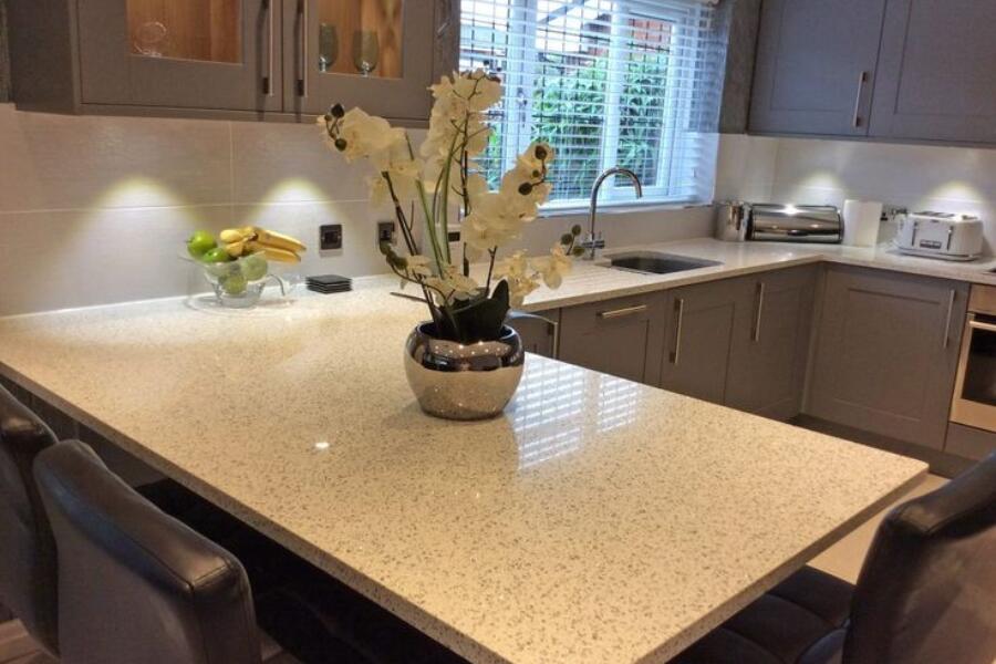 Small kitchen worktops
